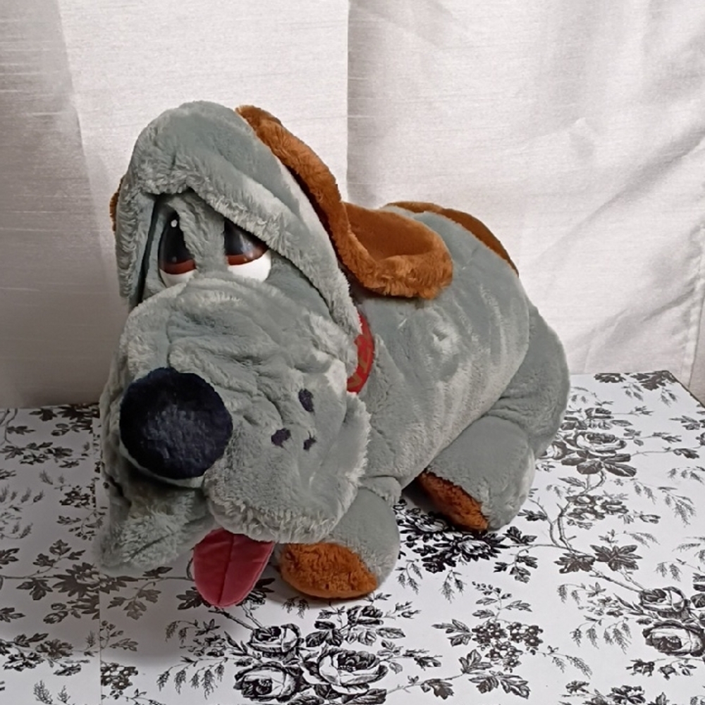 The Kennel Dog‎ Plush Toy - Gray and Brown